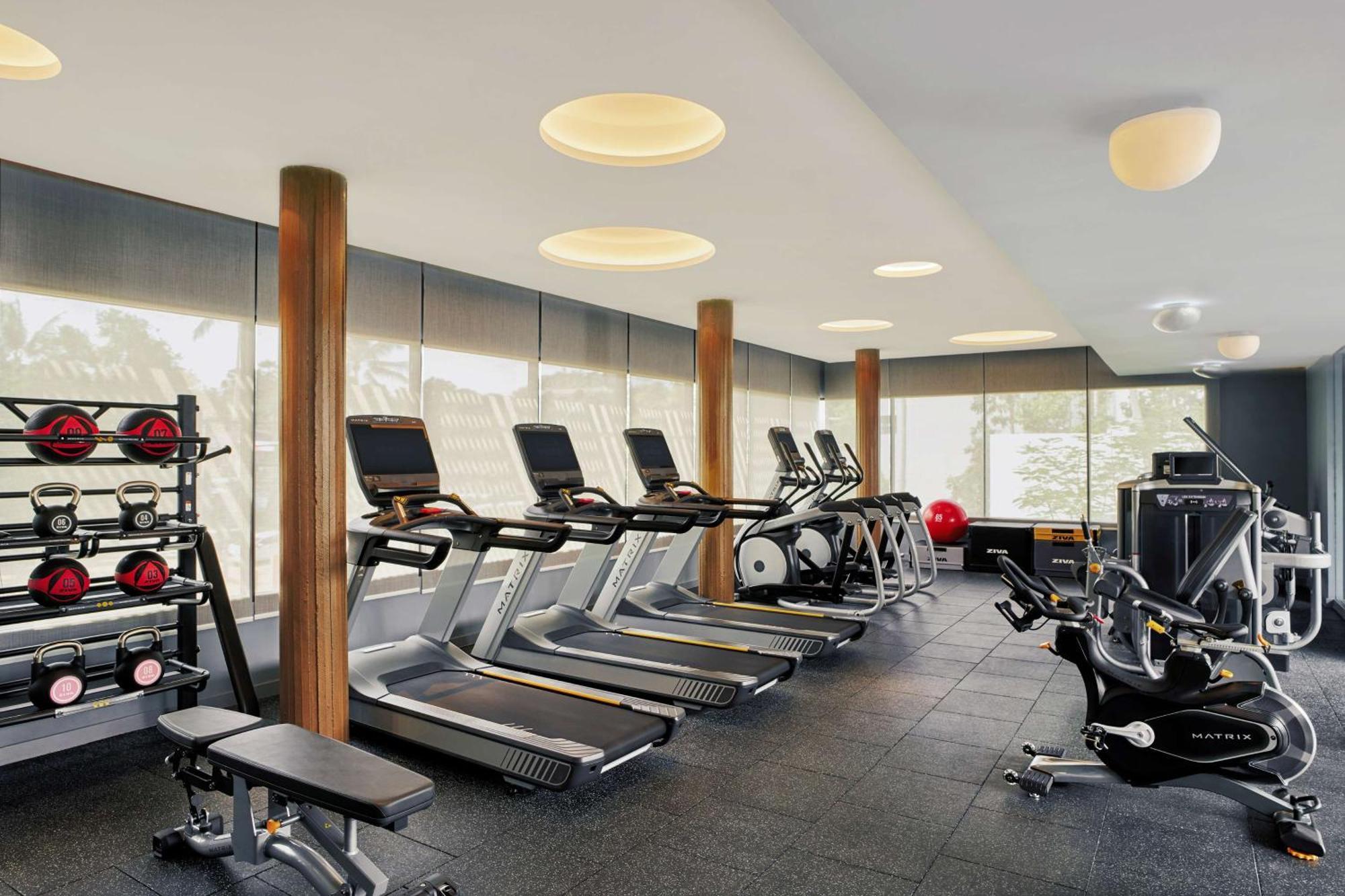Hotel Hyatt Regency Koh Samui Chaweng  Exteriér fotografie The gym at the hotel