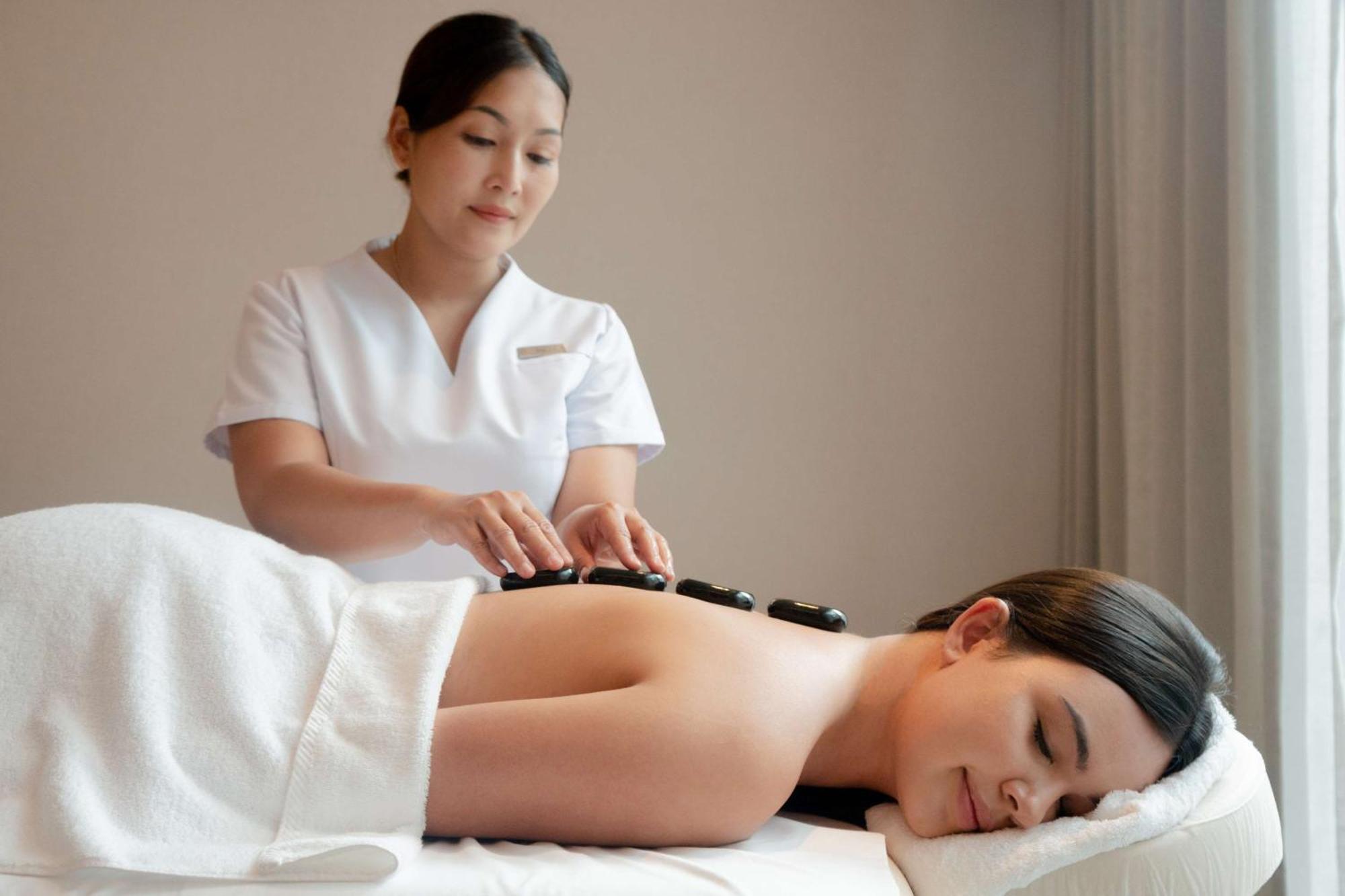 Hotel Hyatt Regency Koh Samui Chaweng  Exteriér fotografie Hot stone massage