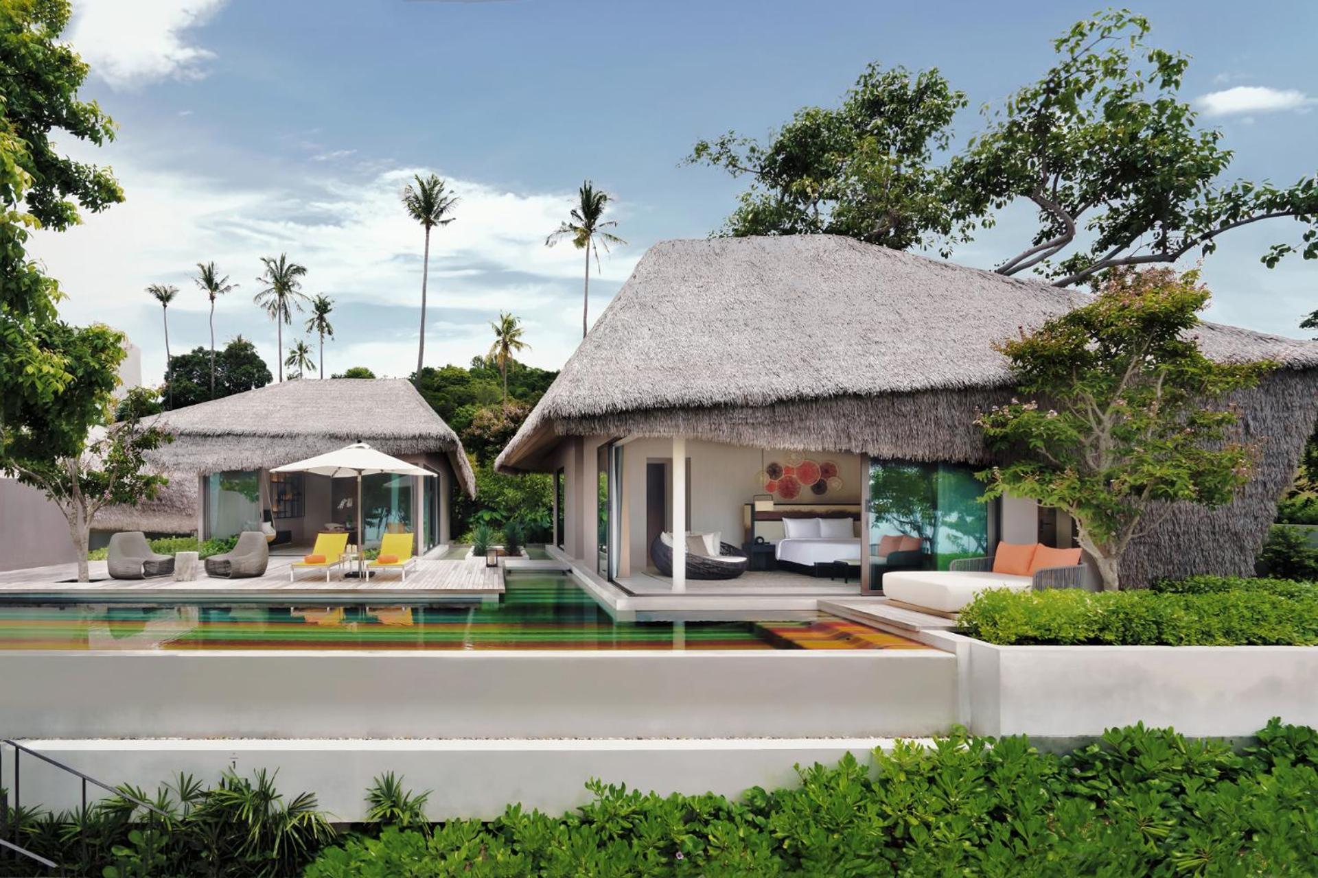 Hotel Hyatt Regency Koh Samui Chaweng  Exteriér fotografie The villas at the resort
